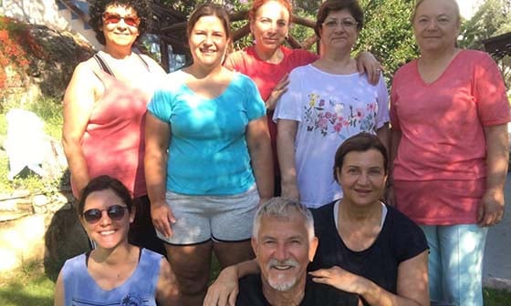 Grup yoga fotoğrafı