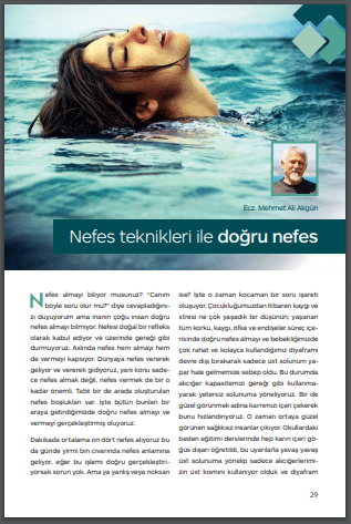 Sanayi Eczacıları dergi sayfası 1